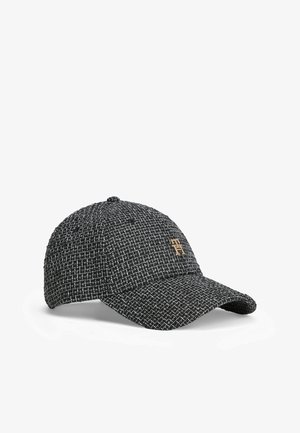 Tommy Hilfiger, TH ELEVATED CHIC BOUCLE CAP - Caps - black