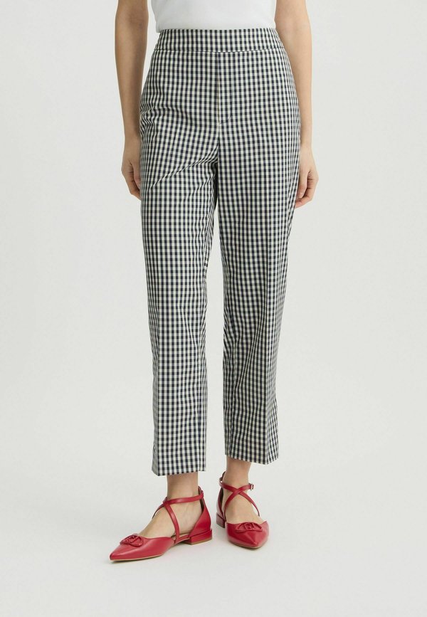 CROPPED CHEQUERED  - Stoffhose