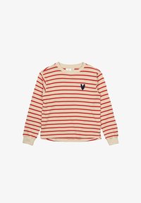 Non sélectionné, poppy red striped