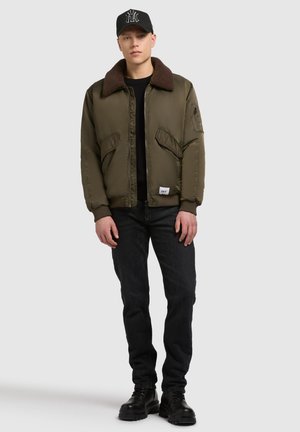 Giacca invernale - forest green