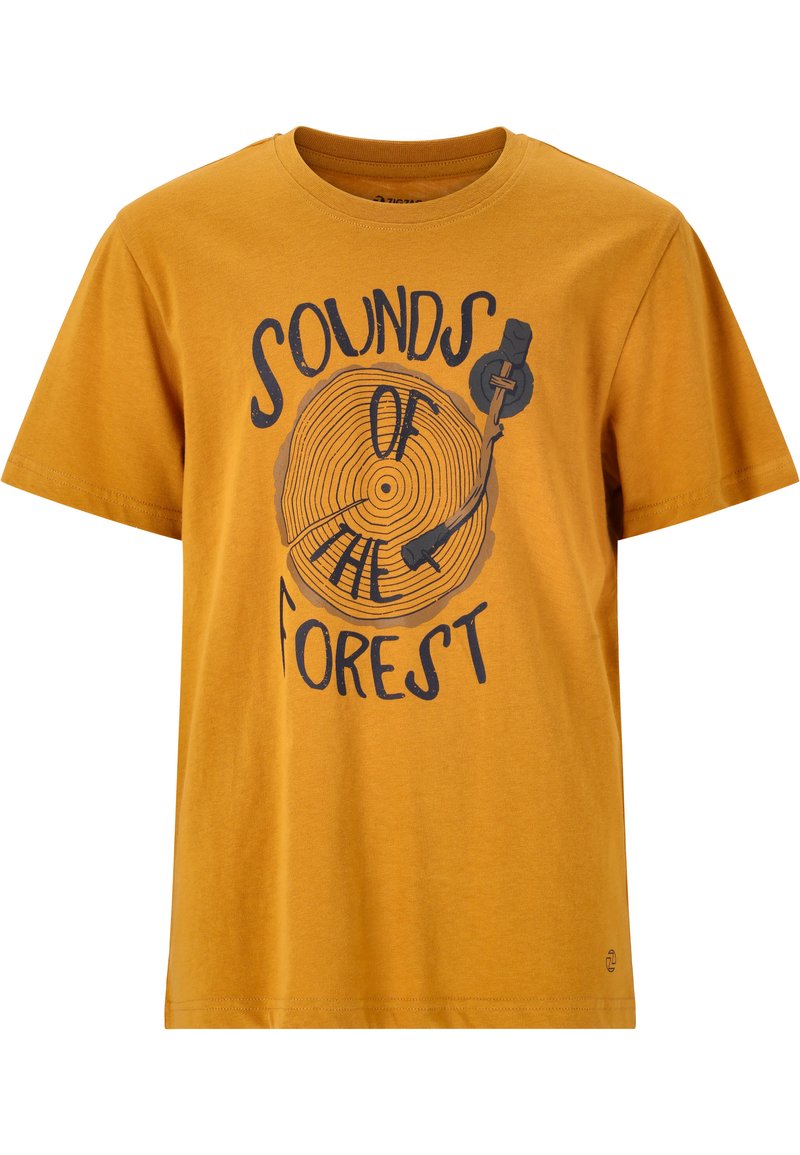 ZIGZAG MINKA UNISEX - T-shirts print - buckthorn brown