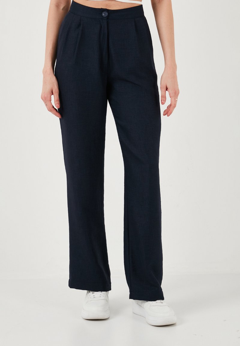 LELA REGULAR FIT - Broek - dark blue