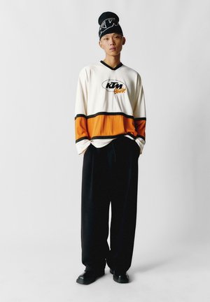 STRIPED  - Langarmshirt - white