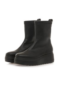 mtng Botines de cuña - black