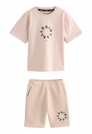 TIERRA SET - Tričko s potlačou - pink