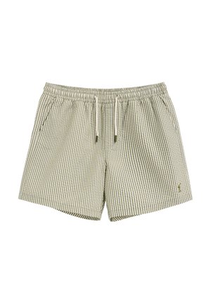 Polo Club, BADEHOSE SWIM RIGBY GO STRIPES - Bañador corto - moss-ecru