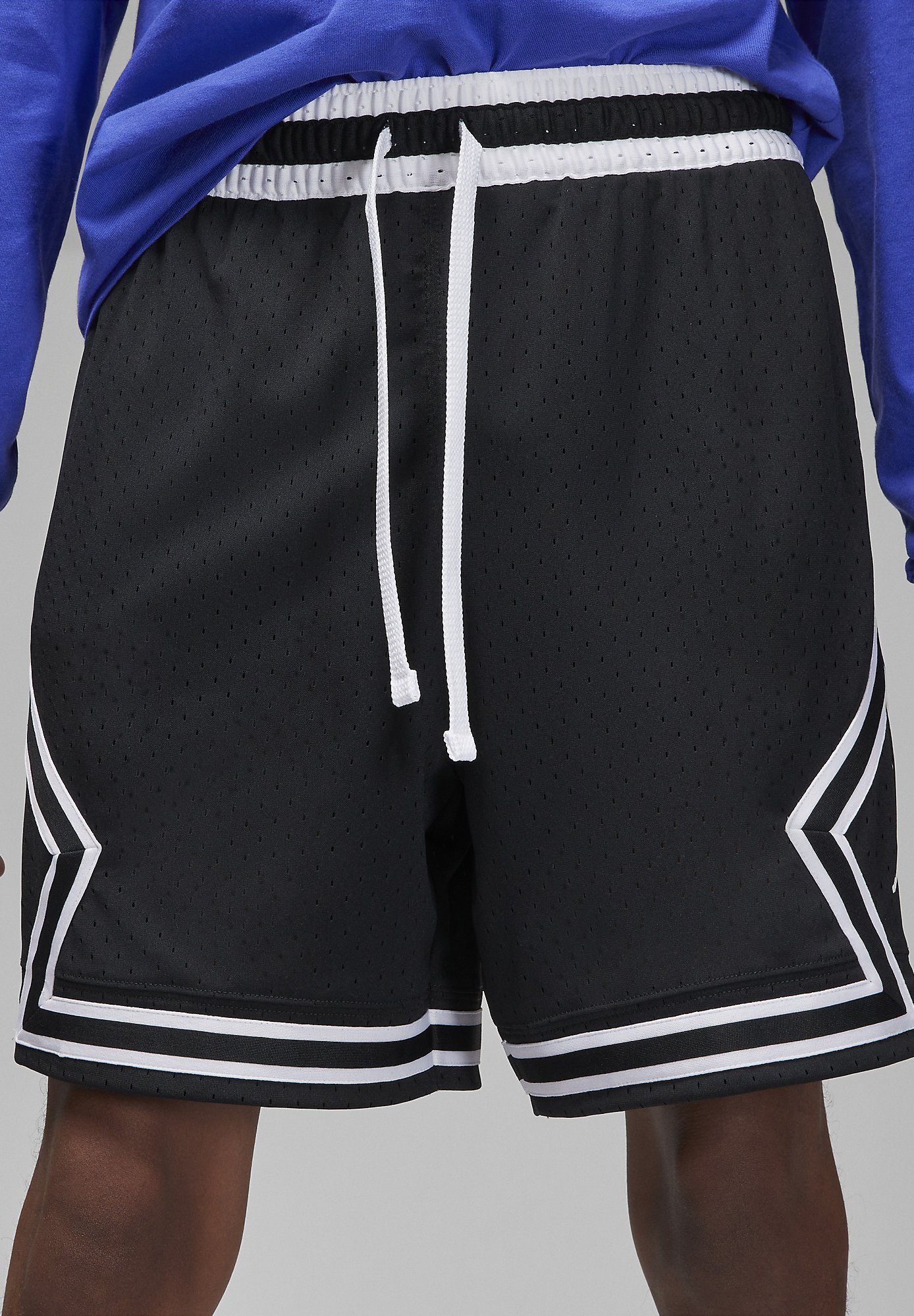 Jordan SHORT - Sports shorts - black/white/white/(white)/black - Zalando.de