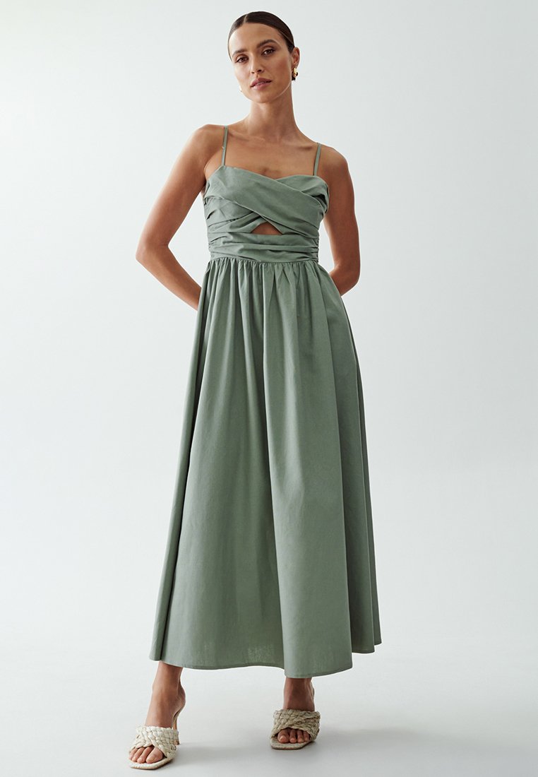 THE FATED TAYLOR TWIST - Velika haljina - sage green