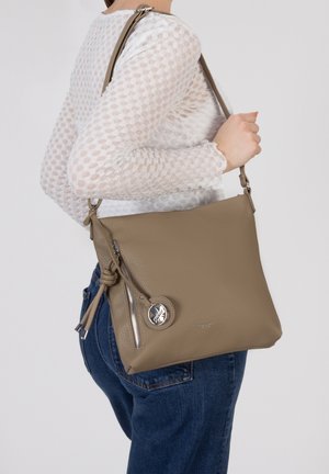 Rieker, RIEKER UMHÄNGETASCHE H1073 - Cross body bag - beige