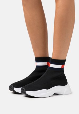 Tommy Jeans, Bottines à plateau - black