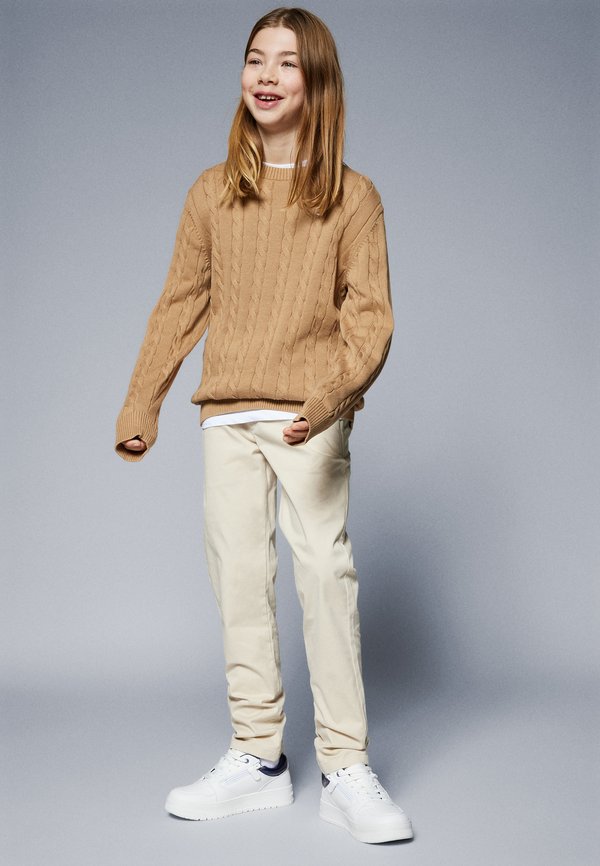 CREW NECK CABLE - Jumper - safari4