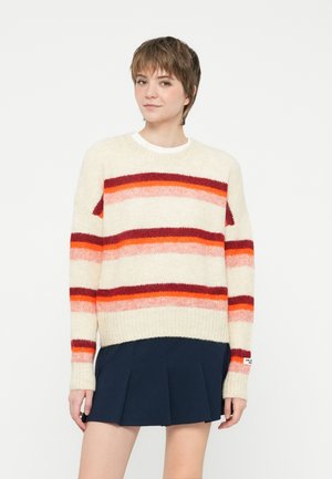 OLIVIA STRIPE CREW NECK SWEATER - Jumper - multi coloured