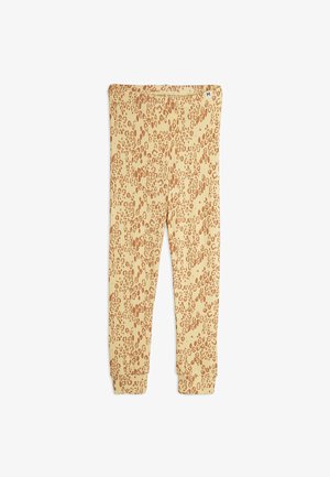 LEOPARD UNISEX - Legging - beige