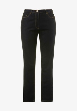 Ulla Popken Džínsy s rovným strihom - blue-black denim