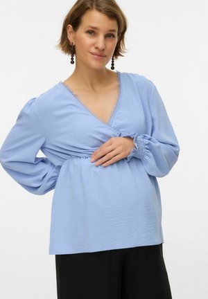 Bluse - brunnera blue