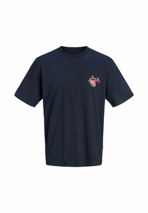 Jack & Jones, T-SHIRT PLUS SIZE T-SHIRT - T-shirt con stampa - sky captain