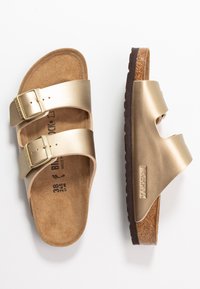 ARIZONA BF NARROW - Sandales - gold