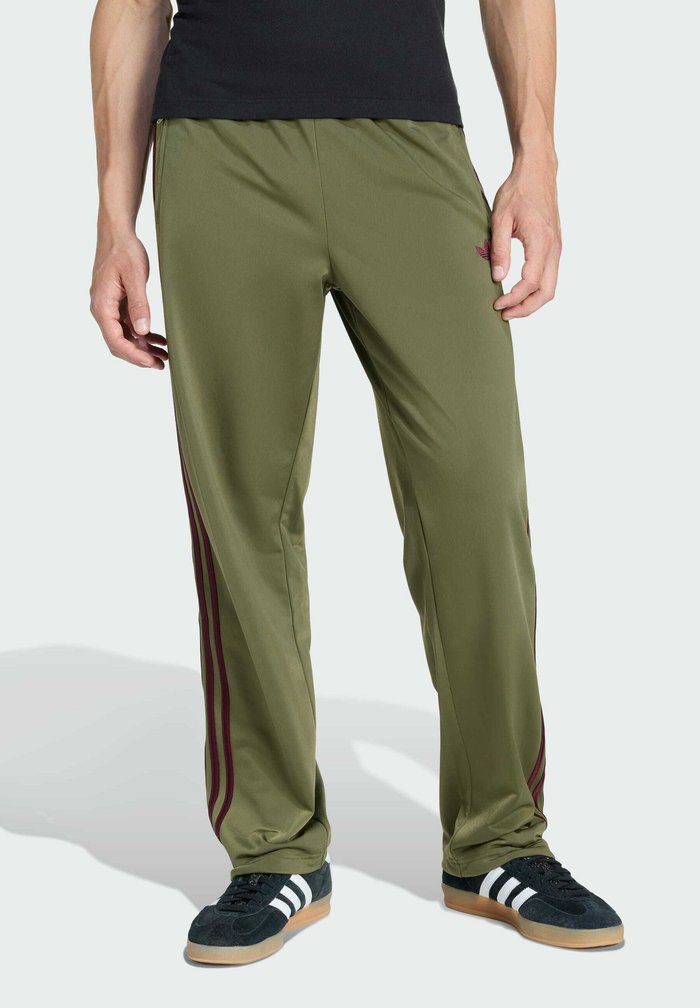 adidas FIREBIRD TP - Tracksuit bottoms - focus olive maroon