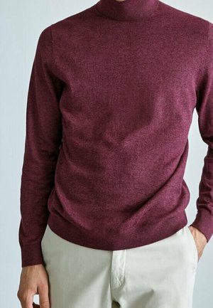 Strickpullover - bordeaux