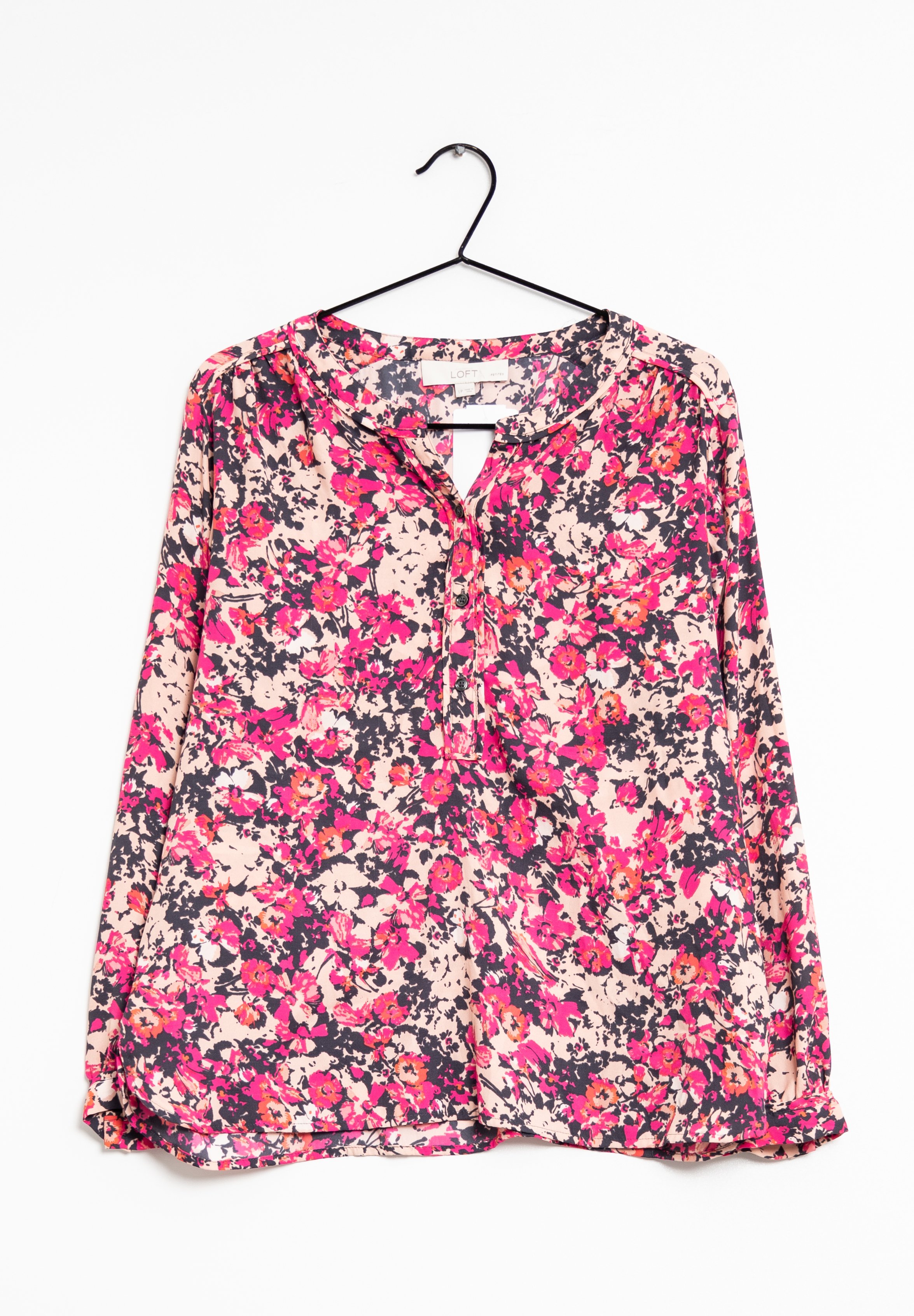 loft pink blouse