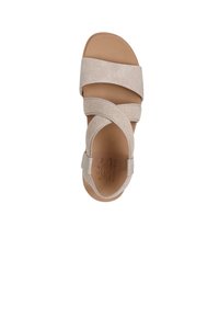 Skechers BOBS DESERT KISS  - Sandalias de cuña - beige