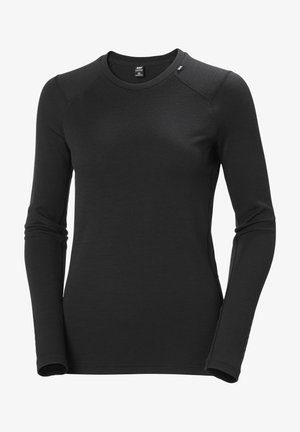 Helly Hansen, W LIFA MERINO MIDWEIGHT CREW - Camiseta interior - black