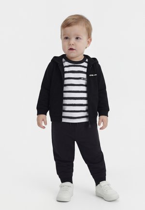 KARL LAGERFELD KIDS TEXTILE UNISEX SET - Triko s potiskem - black
