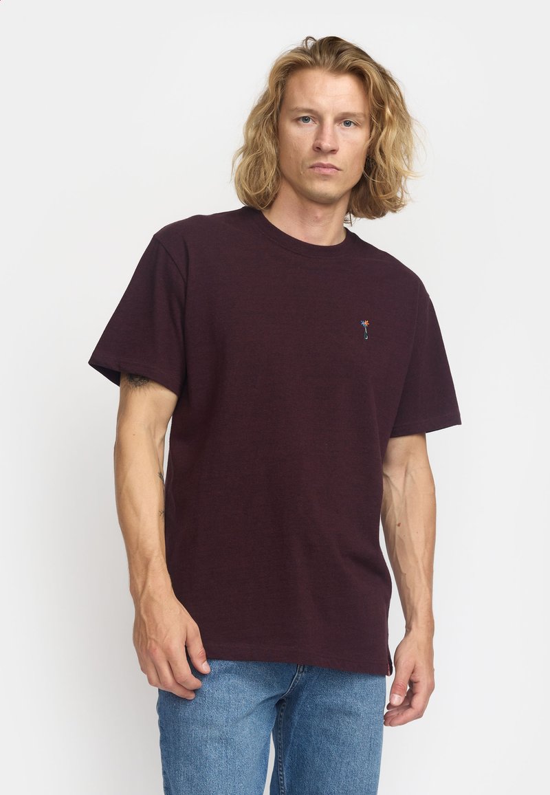 REVOLUTION APPLICATION - T-shirt basic - burgundy