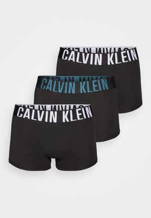 TRUNK 3 PACK MODERN STRUCTURE COTTON - Boxer brief - white/mad grey/mediterrane