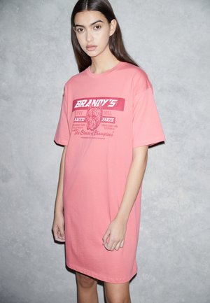 JXSANA LOOSE DRESS  - Vestido de malha - tea rose