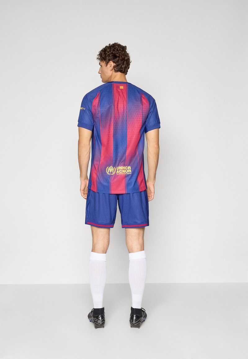 Short De Football FC Barcelone Icon Sports – 100% Polyester, Taille élastique Avec Cordon, Officiel
