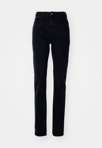 NMDAISY MOM FIT  - Karcsúsított farmerek - black denim