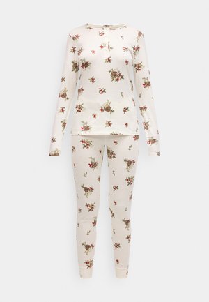 Lindex HENLEY - Pigiama - light white