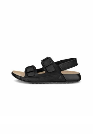 Platform sandals - black