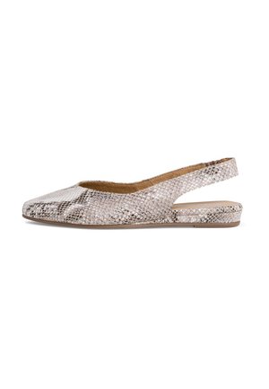 Tamaris, Slingback ballet pumps - snake
