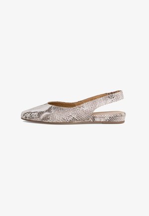 Tamaris, Slingback ballet pumps - snake