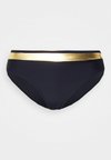 PANTS COMPACT ELODIE - Bikini-Hose - black/gold-coloured
