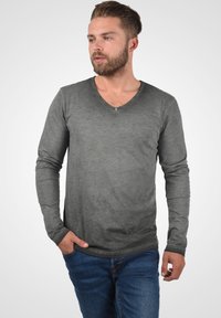 Solid SDCORNELIO - Langærmet T-shirt - dark grey