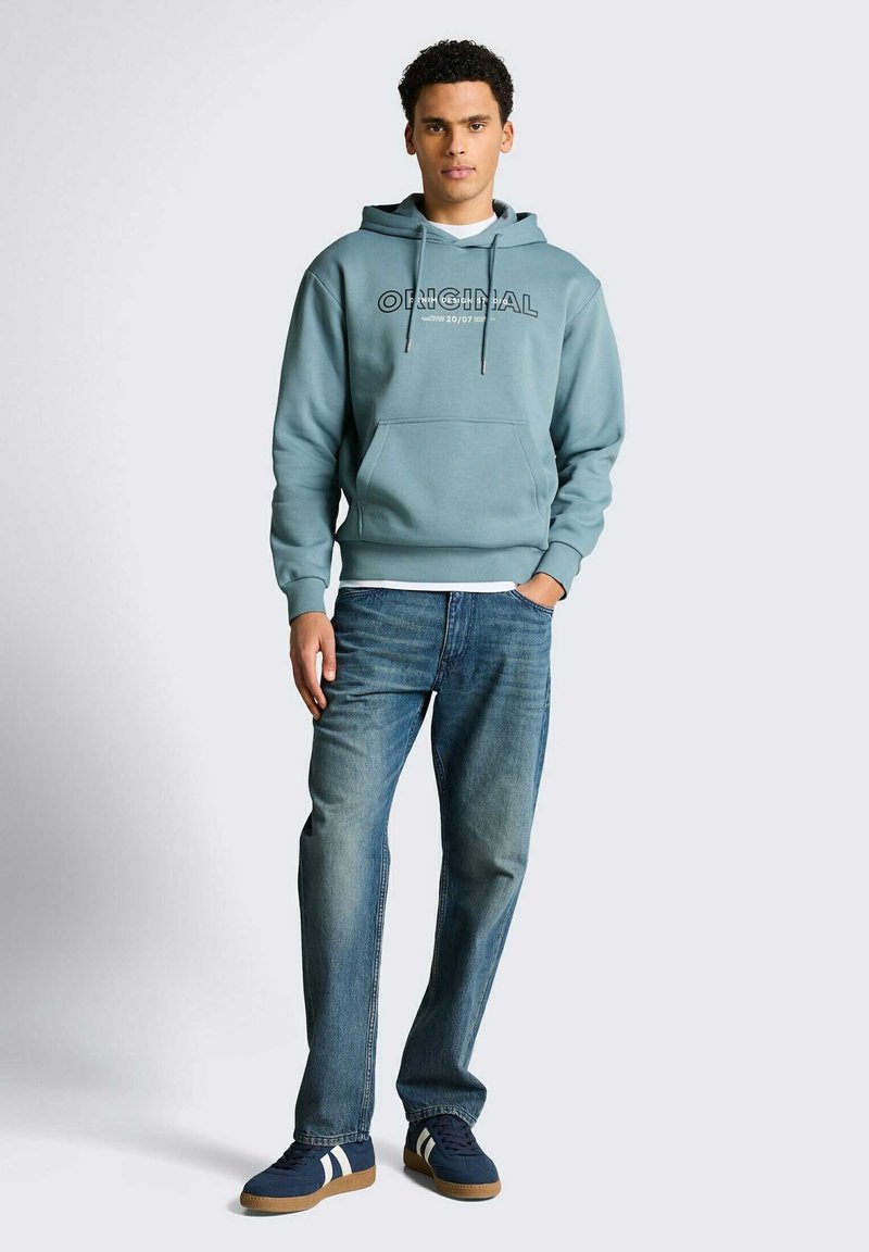 TOM TAILOR Denim - Felpa Uomo Con Stampa - Maniche Lunghe - Moda Giovani Casual - Taglie Dalla XS Alla XXL - 3