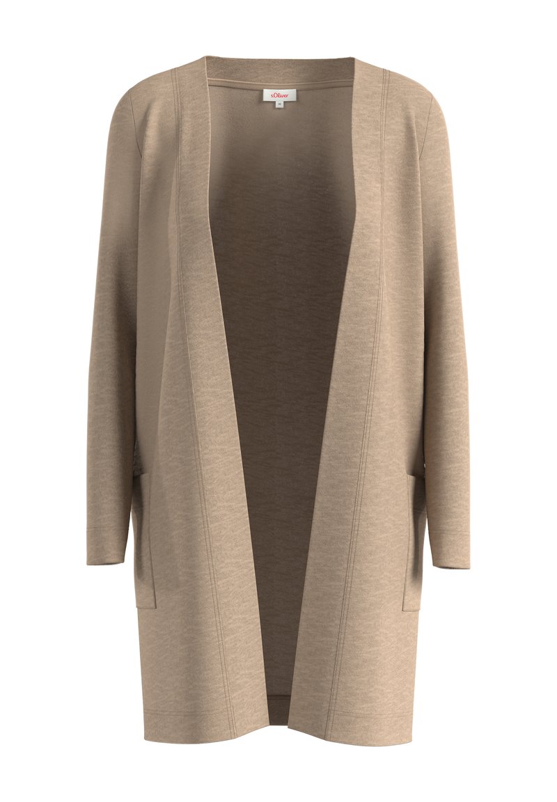 s.Oliver D INTÉRIEUR - Gilet - sandstein