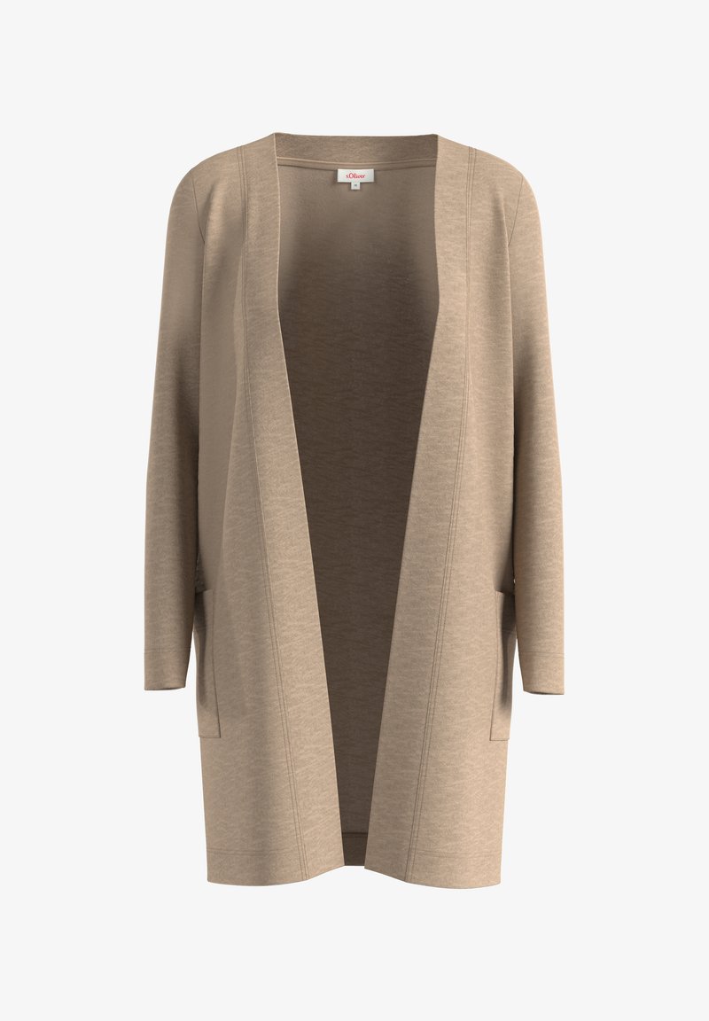 s.Oliver D INTÉRIEUR - Gilet - sandstein