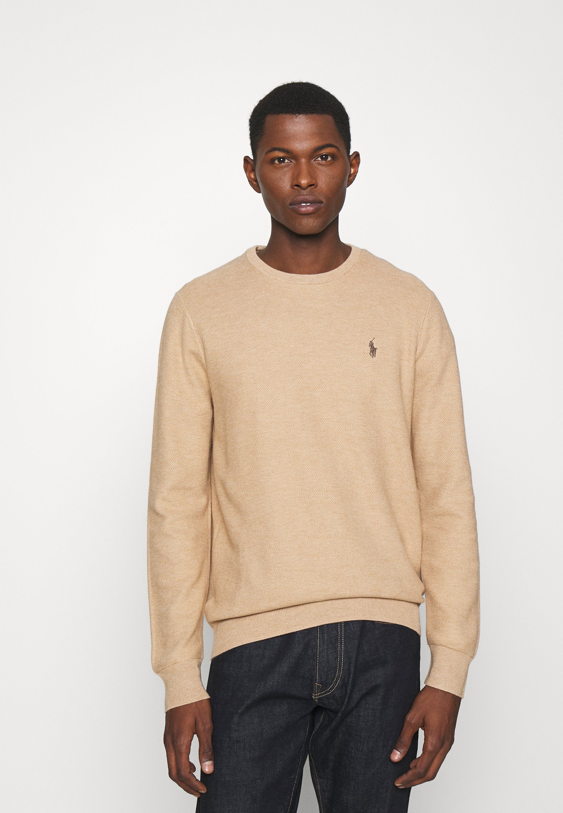 ralph lauren camel melange
