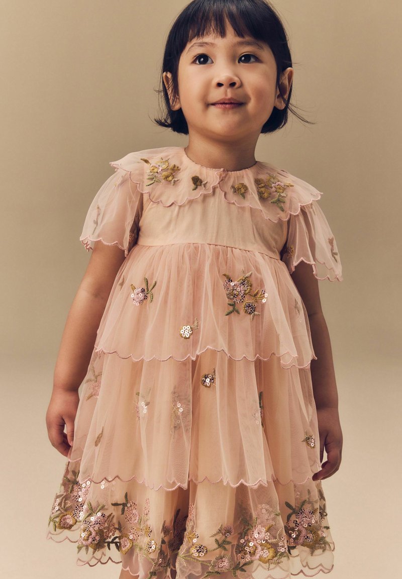 Next - REGULAR FIT EMBELLISHED - Koktélruha / Partiruha - peach pink, Nagyítás