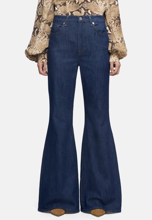 Flared jeans - dark blue