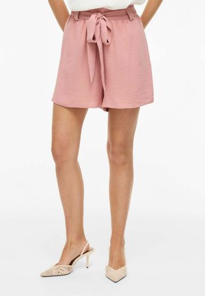 VILA SHORTS VIRELLA HIGH WAIST - Short - nostalgia rose