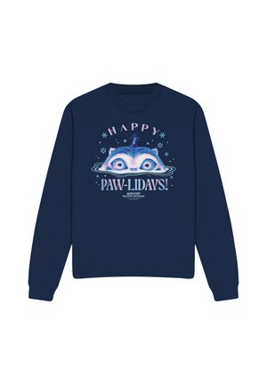 NETFLIX, KPOP DEMON HUNTERS CHRISTMAS DERPY HAPPY PAWLIDAYS - Sweatshirt - dark blue