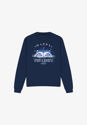 NETFLIX, KPOP DEMON HUNTERS CHRISTMAS DERPY HAPPY PAWLIDAYS - Sweatshirt - dark blue