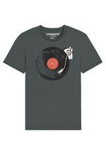 Flacher Aufkleber Für Schallplatten PNG- Und SVG-sign Für T-Shirts