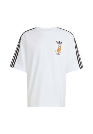 adidas Originals, ADIDAS DISNEY LITTLE SANTAS HELPER GRAPHIC OVERSIZED T-SHIRT - Camiseta estampada - white
