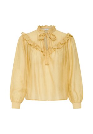 b.young, BYXGENNA BLOUSE - Bluse - gold-coloured